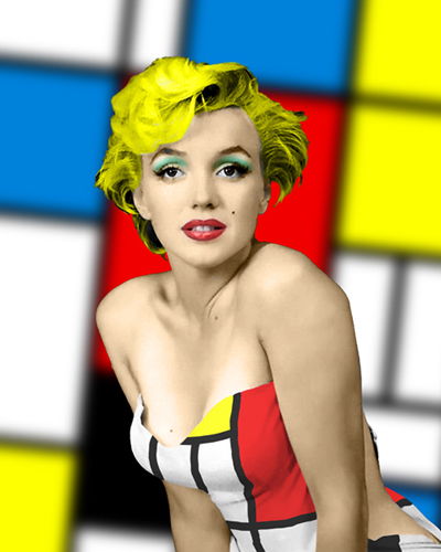 Marilyn Mondrian