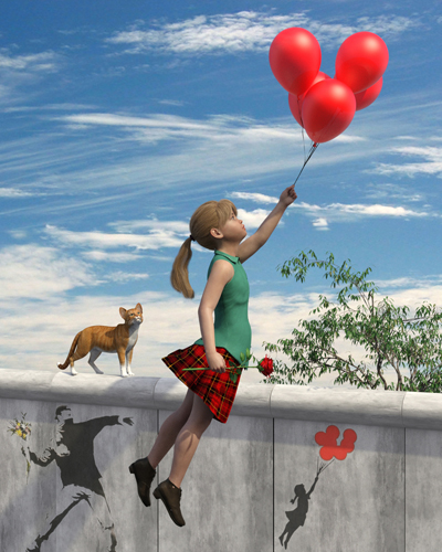 balloon girl