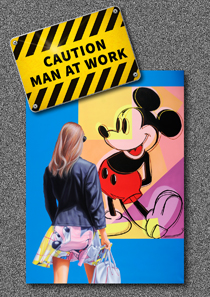 man at work